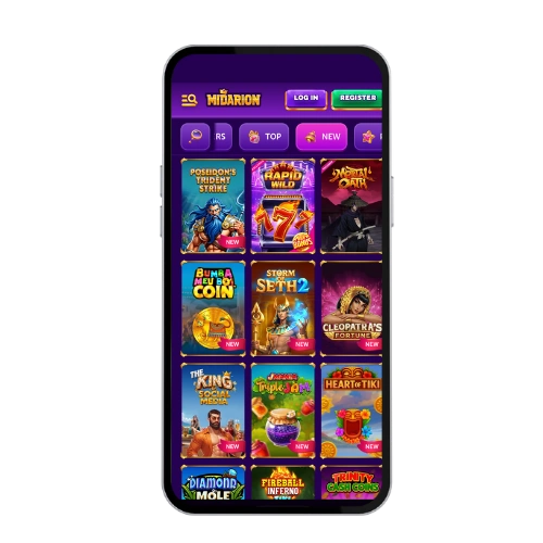 Midarion casino register